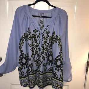 2X NEW DIRECTIONS DRESSY TOP